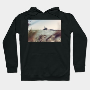 Dutch landscape with lighthouse Hoodie